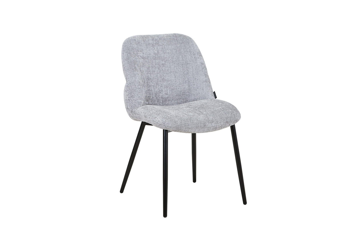 Chaise en tissu anti tache, 50x61,5xH84CM - NELIA