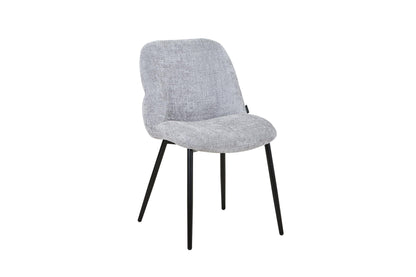 Chaise en tissu anti tache, 50x61,5xH84CM - NELIA