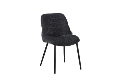 Chaise en tissu anti tache, 50x61,5xH84CM - NELIA
