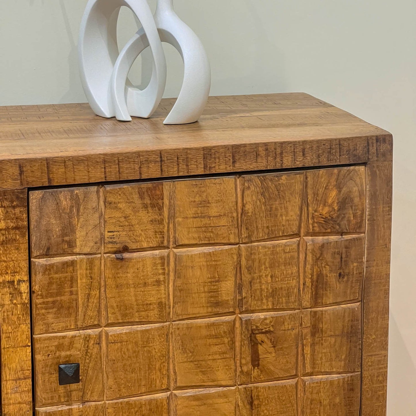 Buffet en bois de manguier, H90CM - MARIA