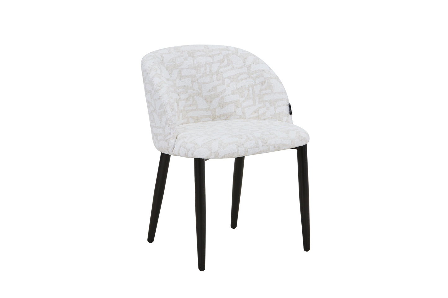 Chaise en tissu anti tache, 60x57,5xH75,5CM - MARISSA