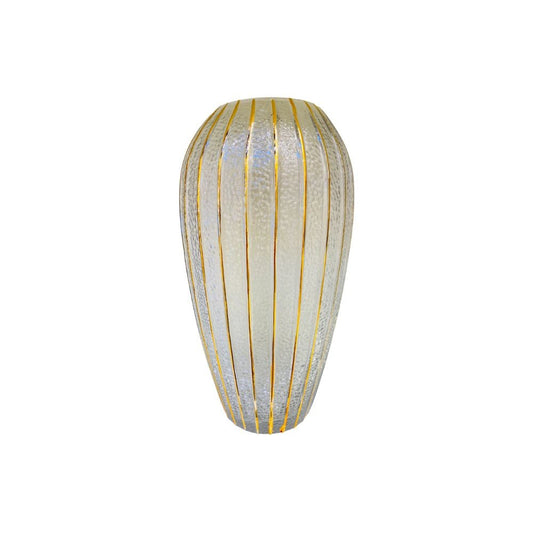 Vase en verre transparent, D12xH19 cm