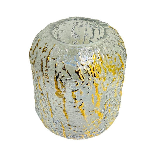 Vase en verre transparent, D13xH17 cm