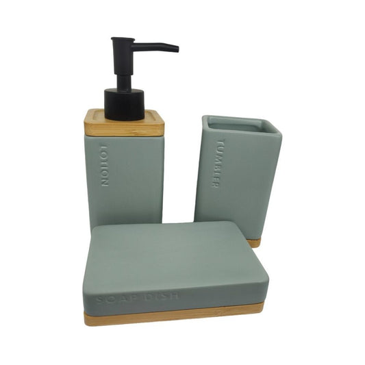 Set de 3 accessoires sdb