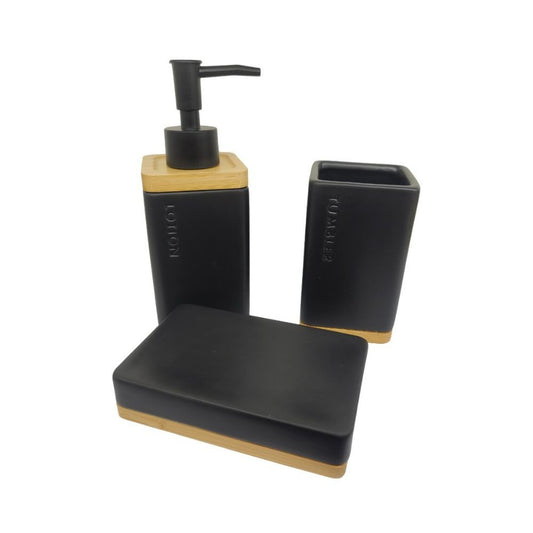 Set de 3 accessoires sdb