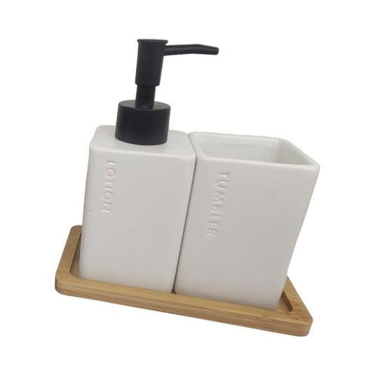 Set de 3 accessoires sdb