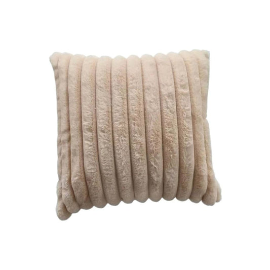 Coussin en fourrure rabbit, 45x45CM