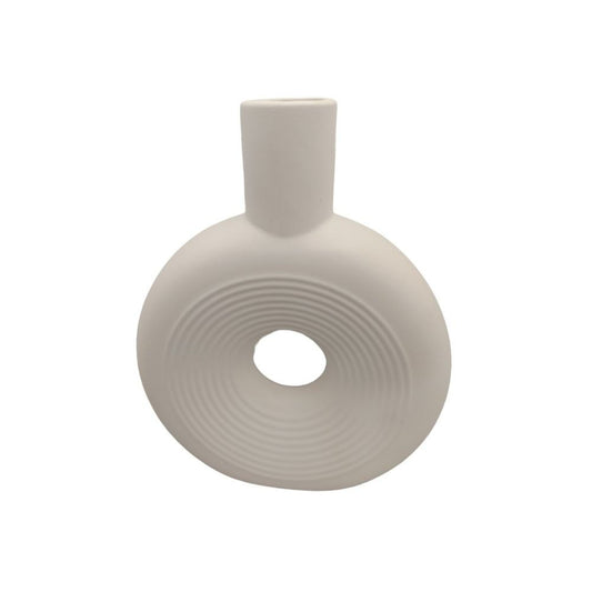 Vase en ceramique, 18x5,5xH22cm