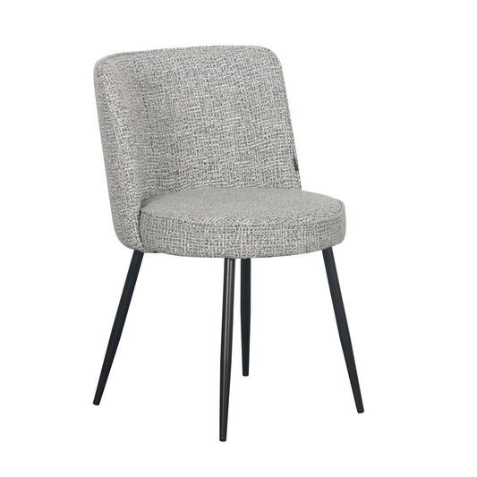 Chaise en tissu, 52x61,5xH80CM - LYDIA