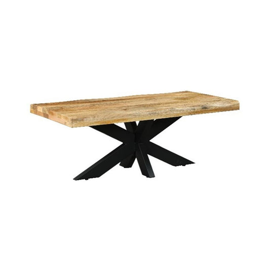 Table basse en bois, 120x60xH45CM, EP10CM - ISIS