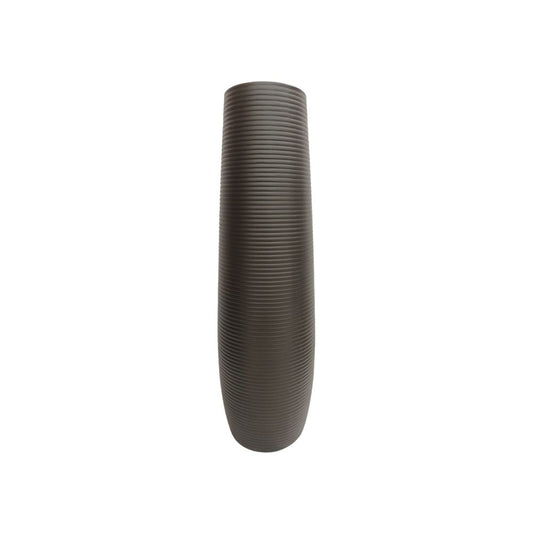 Vase en céramique noir, H46CM