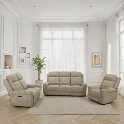 Canapé relax/ fauteuil relax en tissu anti tache - ASTONI