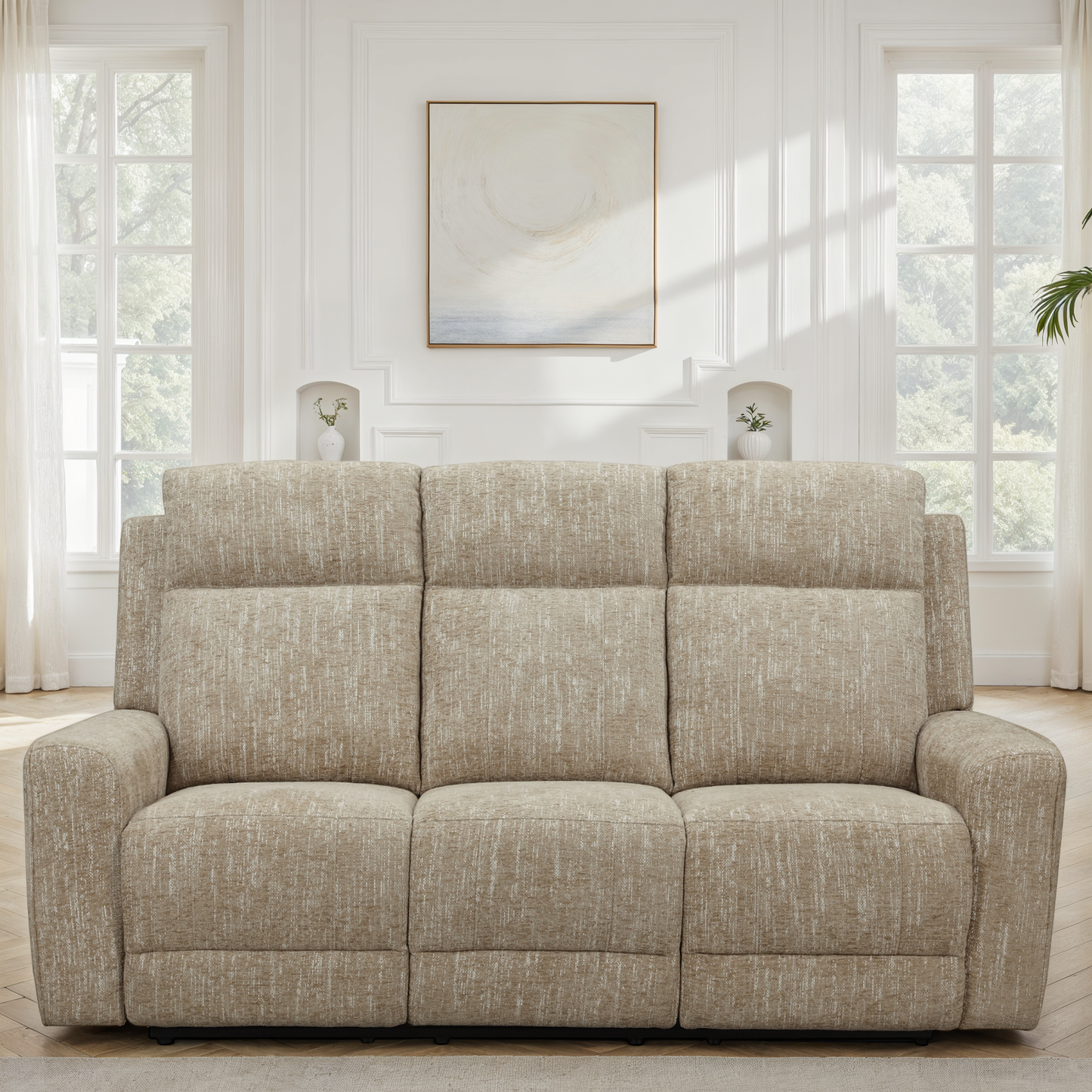 Canapé relax/ fauteuil relax en tissu anti tache - ASTONI