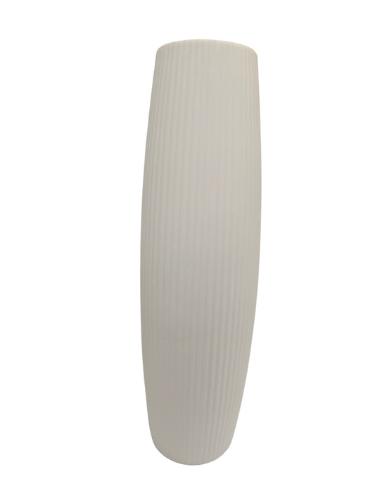 Vase en céramique blanc, H46CM