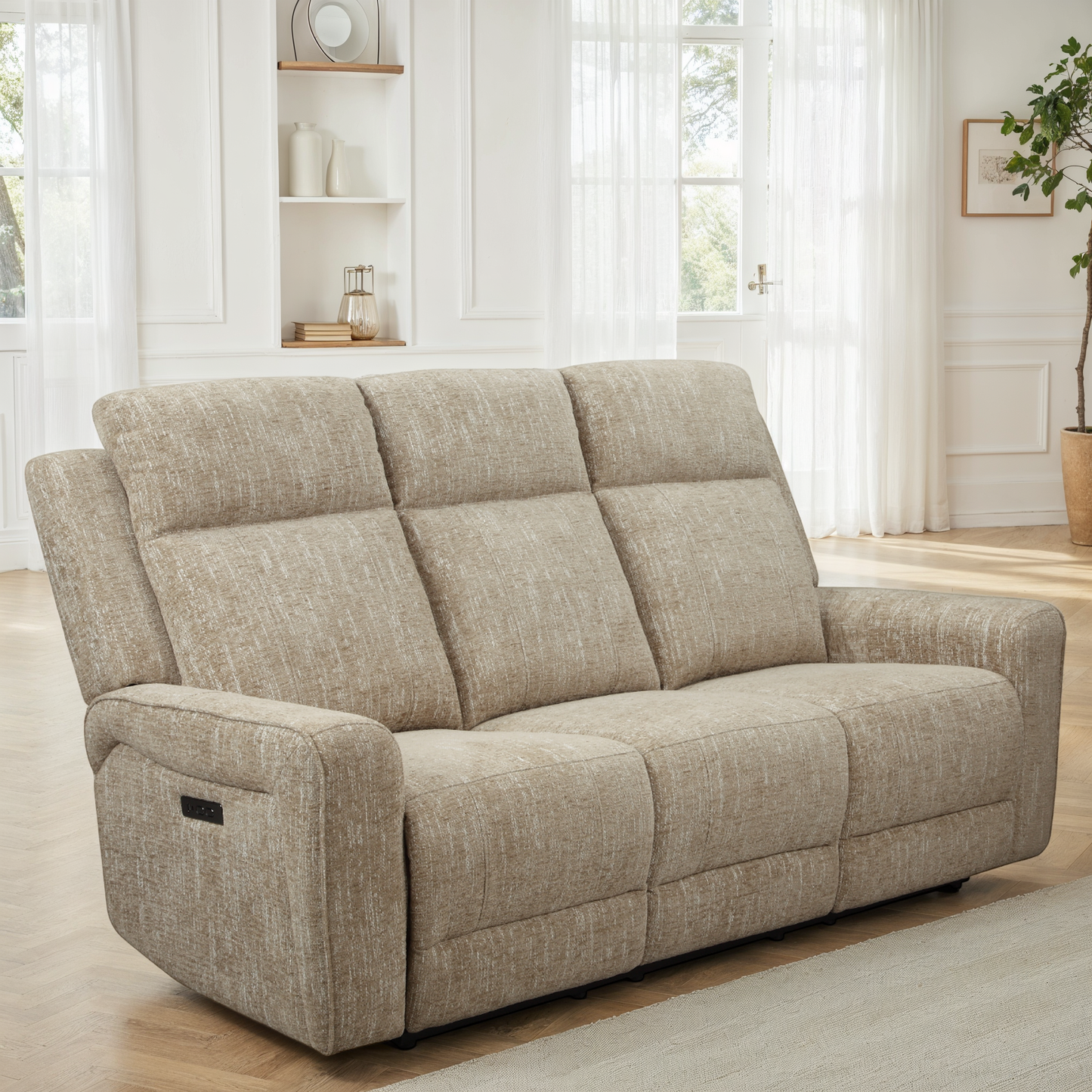 Canapé relax/ fauteuil relax en tissu anti tache - ASTONI