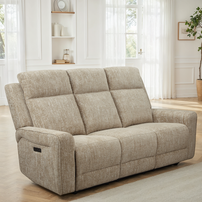 Canapé relax/ fauteuil relax en tissu anti tache - ASTONI