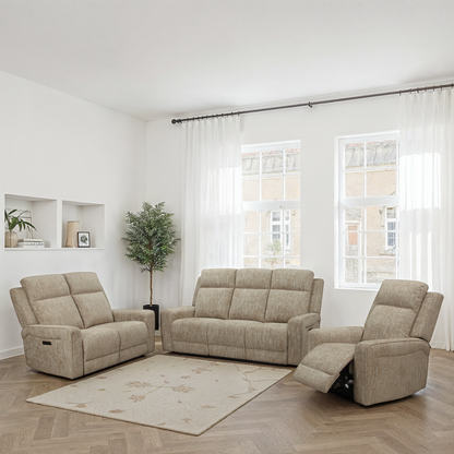 Canapé relax/ fauteuil relax en tissu anti tache - ASTONI