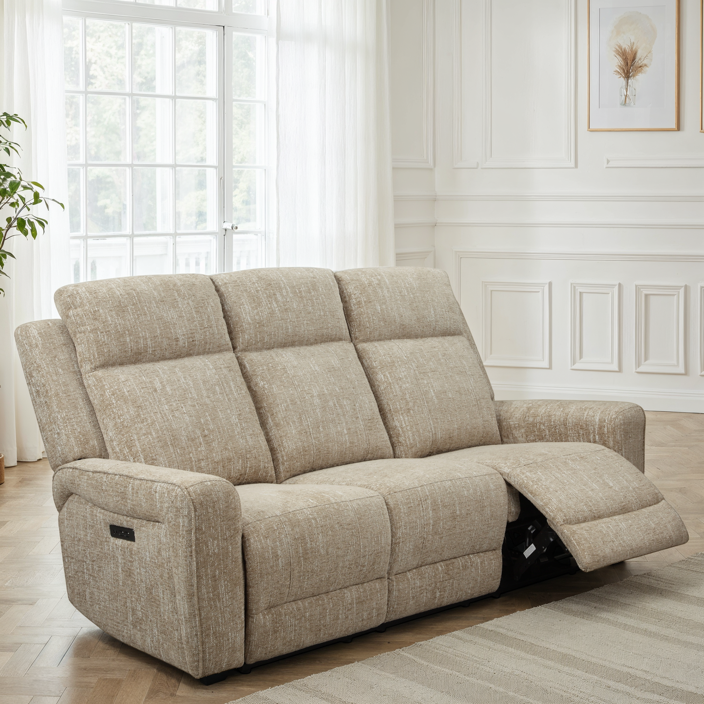 Canapé relax/ fauteuil relax en tissu anti tache - ASTONI