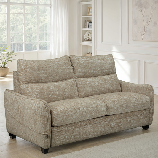 Canapé convertible clic-clac avec coffre convertible en tissu anti tache, 188x98xH100CM - MARKO