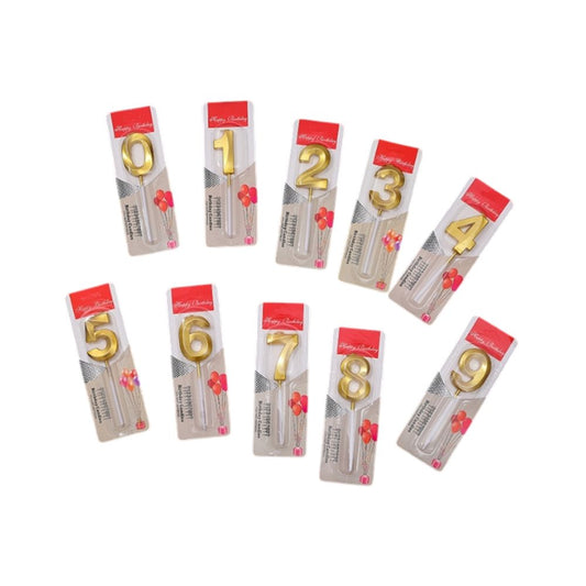 Bougies de fête, 0-9