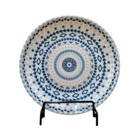 Assiette plate en céramique, D10 pouces