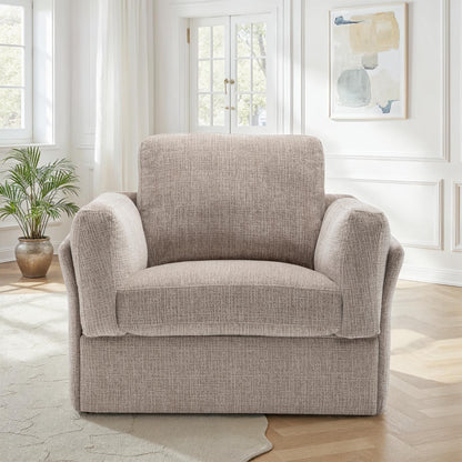 Canapé / fauteuil en tissu anti tache, H87CM - LUCIA