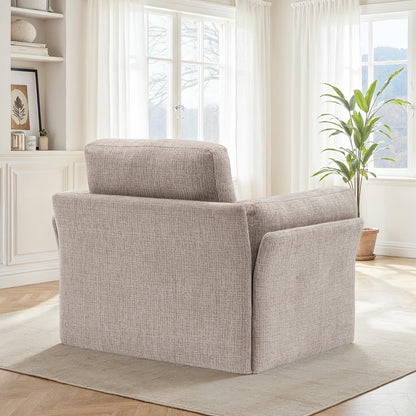 Canapé / fauteuil en tissu anti tache, H87CM - LUCIA