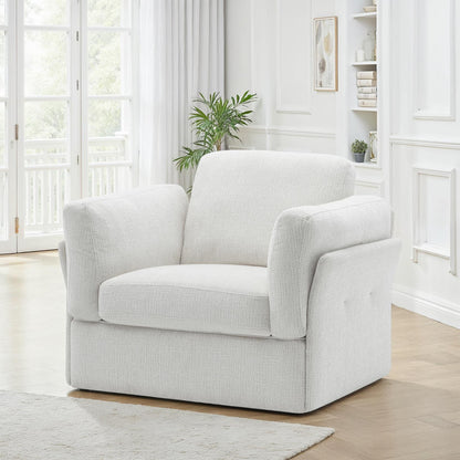 Canapé / fauteuil en tissu anti tache, H87CM - LUCIA