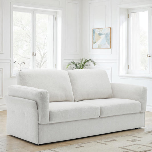 Canapé / fauteuil en tissu anti tache, H87CM - LUCIA