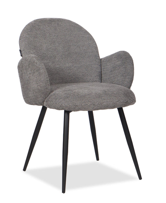 Chaise en tissu anti tache, 64x60xH84CM - EDEN