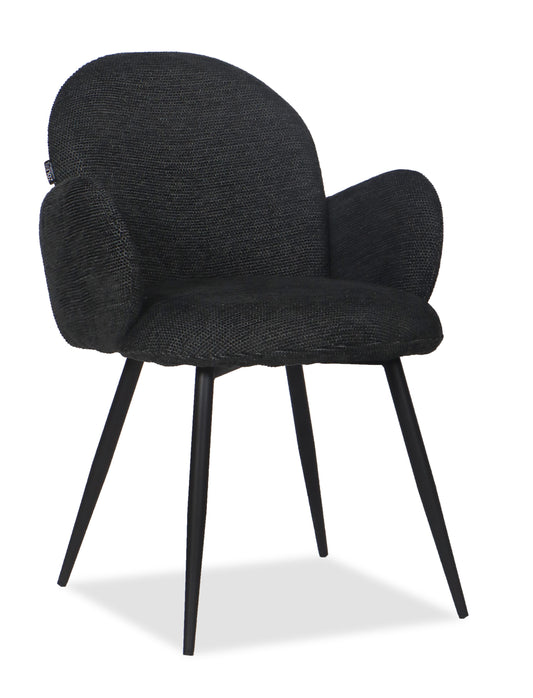 Chaise en tissu anti tache, 64x60xH84CM - EDEN