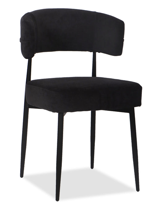 Chaise en tissu anti tache, 53x51xH83CM - YAARA