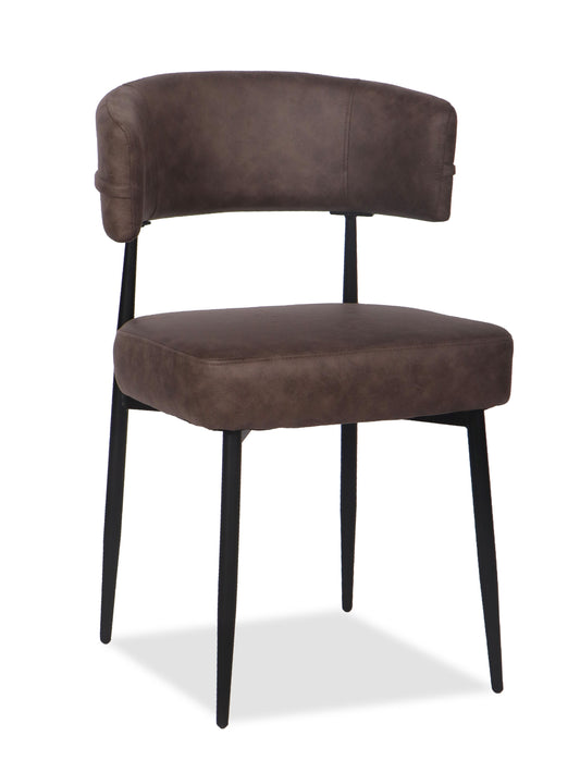 Chaise en tissu anti tache, 53x51xH83CM - YAARA