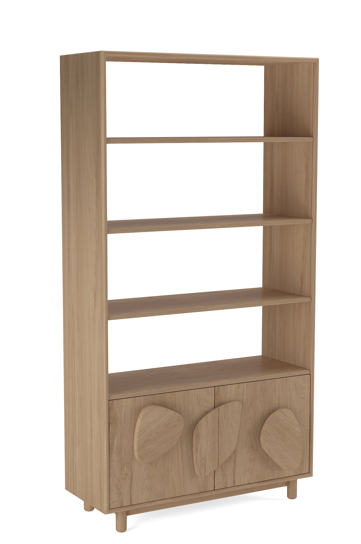Vaisselier en bois de manguier, 90x40xH180CM - RUBY