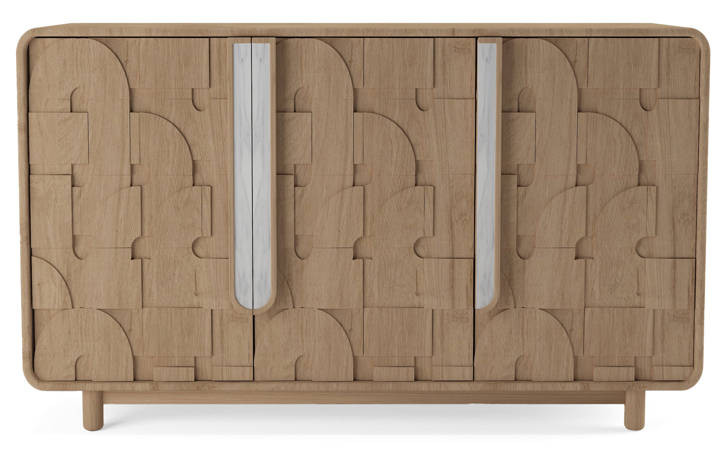 Buffet en bois de manguier, H90CM - BELLA