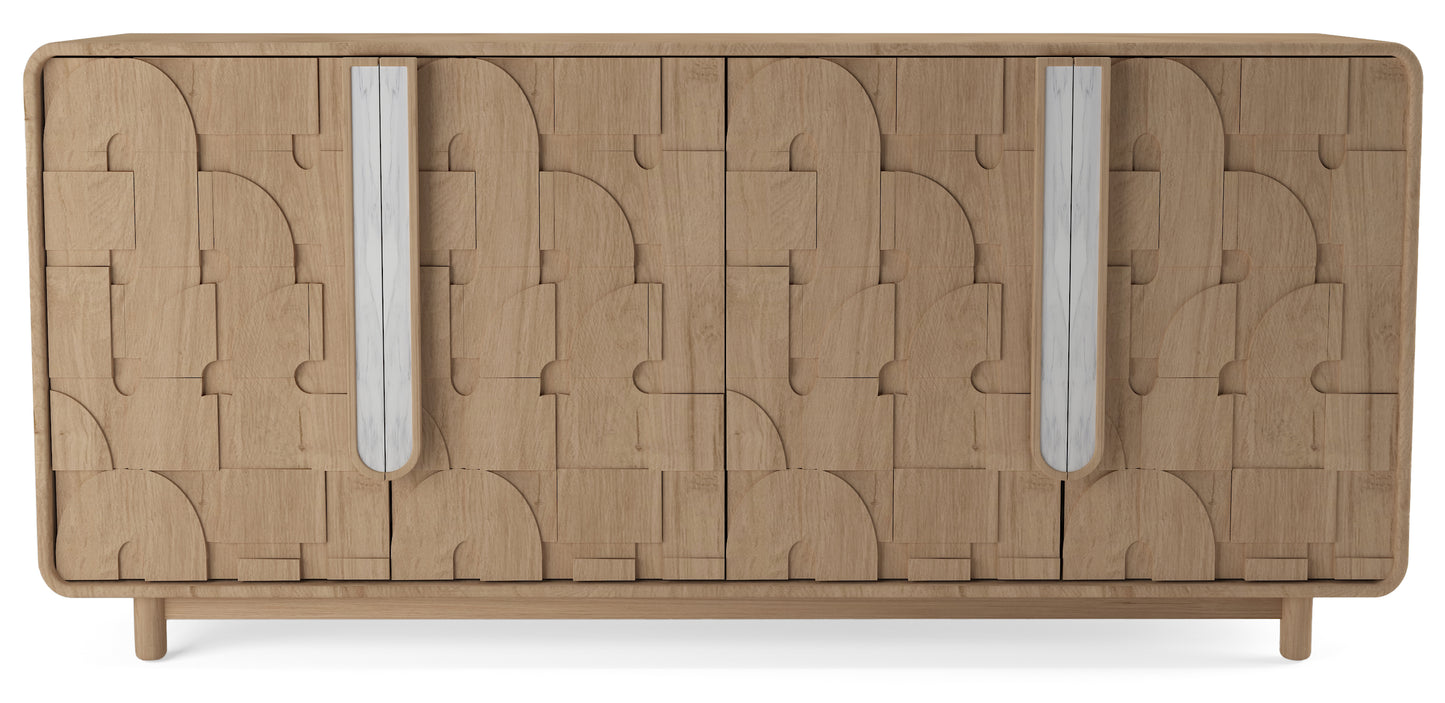 Buffet en bois de manguier, H90CM - BELLA