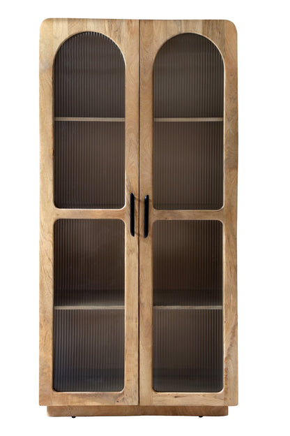 Vaisselier en bois de manguier, 90x40xH180CM - JUNO