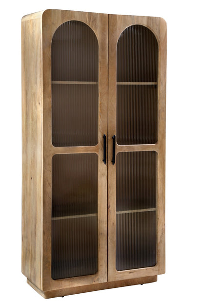 Vaisselier en bois de manguier, 90x40xH180CM - JUNO