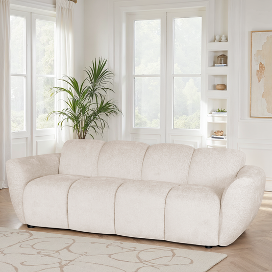 Canapé / fauteuil en tissu anti tache - LILO