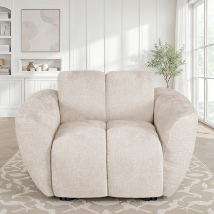 Canapé / fauteuil en tissu anti tache - LILO