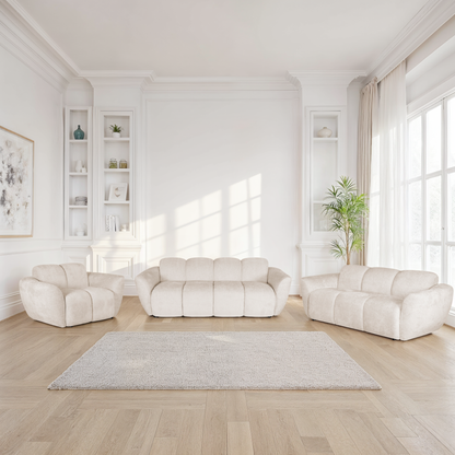 Canapé / fauteuil en tissu anti tache - LILO