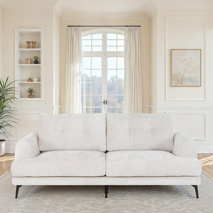 Canapé / fauteuil en tissu anti tache, H89CM - FUJI