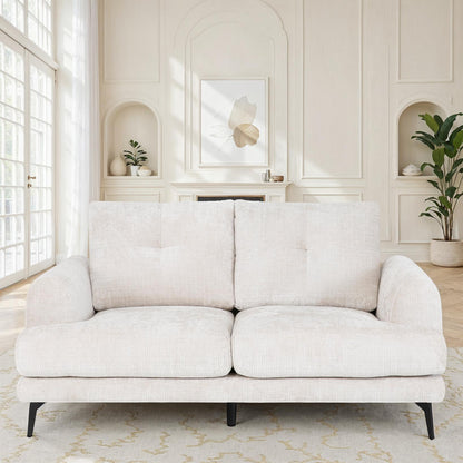 Canapé / fauteuil en tissu anti tache, H89CM - FUJI