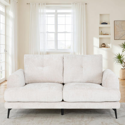 Canapé / fauteuil en tissu anti tache, H89CM - FUJI