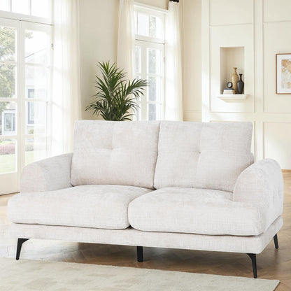 Canapé / fauteuil en tissu anti tache, H89CM - FUJI