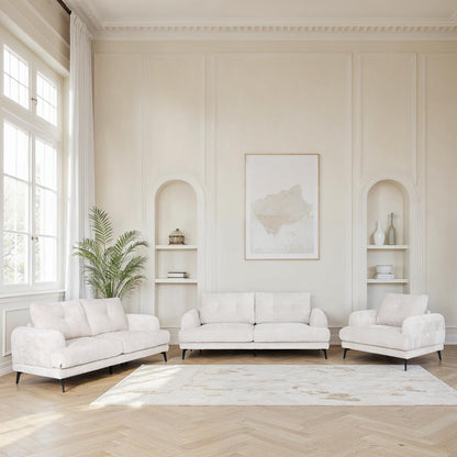 Canapé / fauteuil en tissu anti tache, H89CM - FUJI