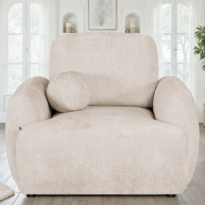 Canapé / fauteuil en tissu anti tache - HARMONIE