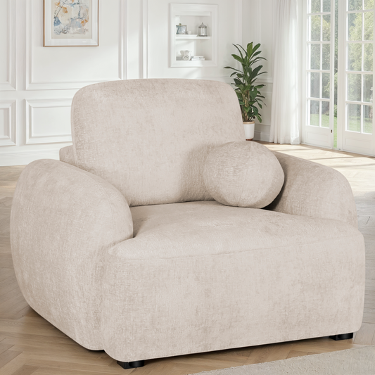 Canapé / fauteuil en tissu anti tache - HARMONIE