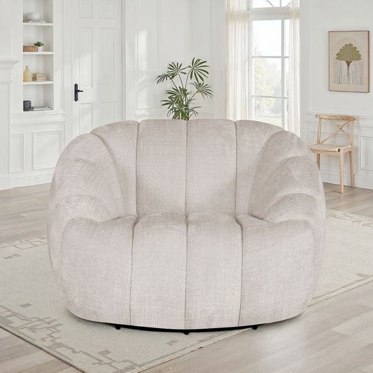 Canapé / fauteuil en tissu anti tache, H79CM - CLOUD