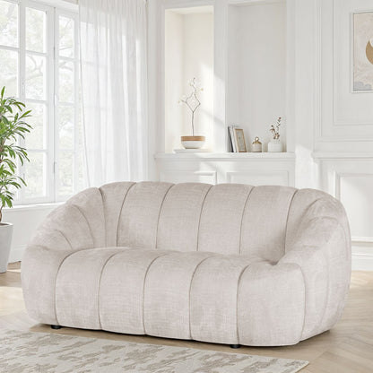 Canapé / fauteuil en tissu anti tache, H79CM - CLOUD